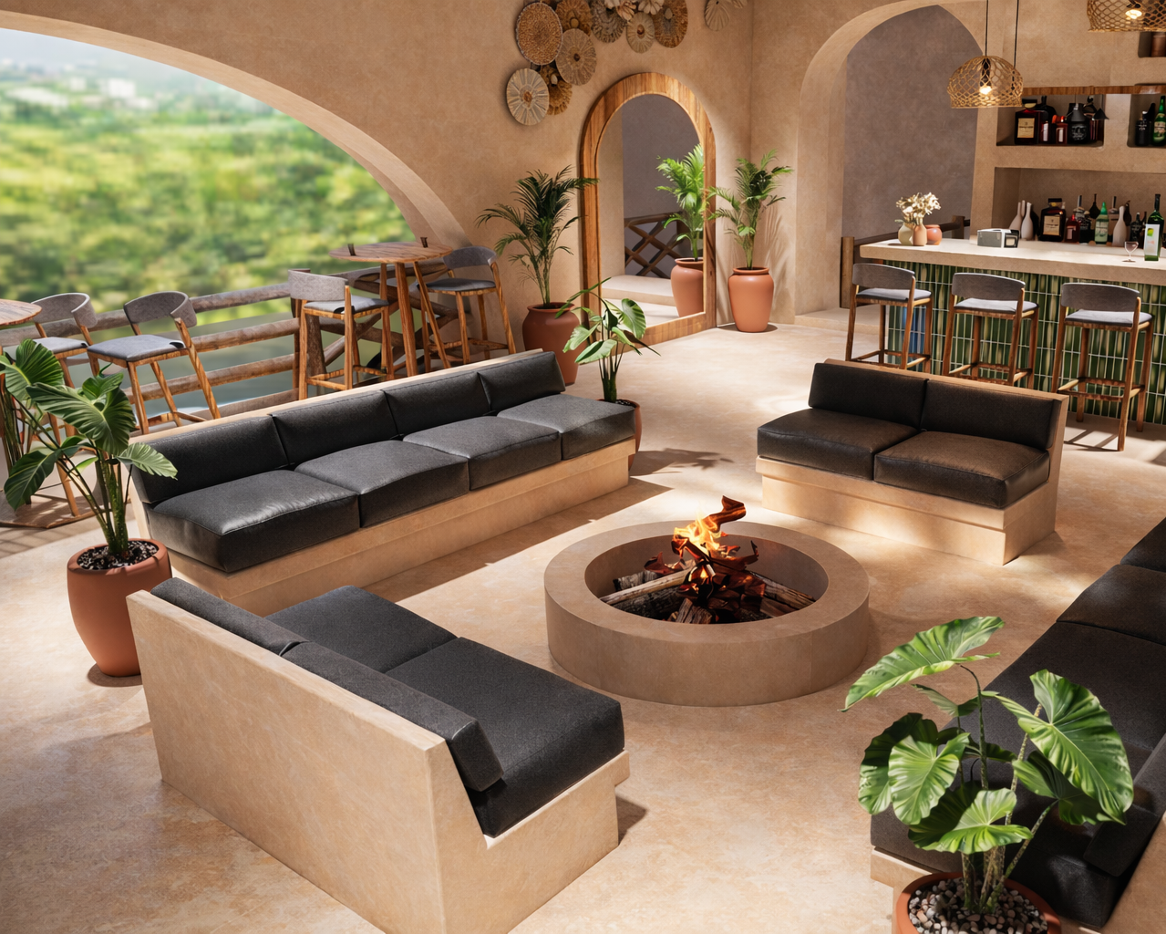 RENDER BAR-VISTA SOFA