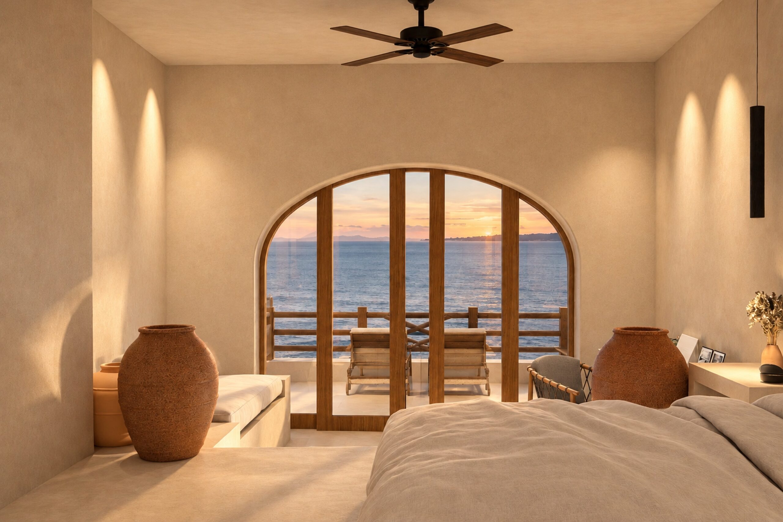 Oceanfront suite Casa Joseph Troncones
